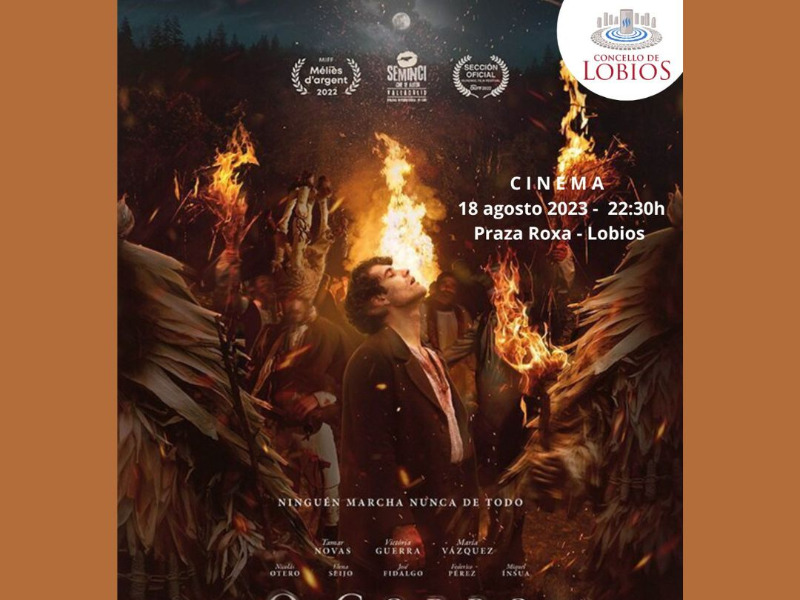 Sesión de cinema "O corpo aberto"