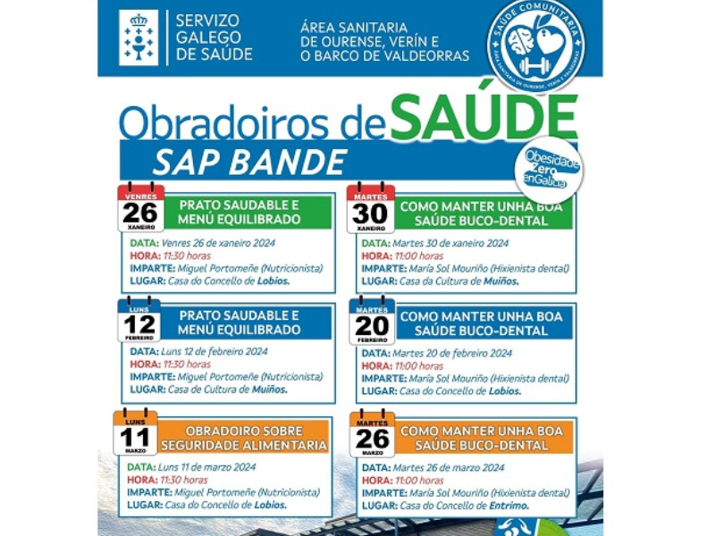 Obradoiros de saúde