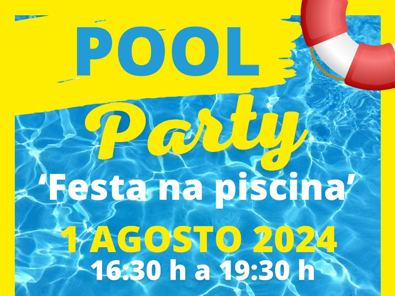 Festa na piscina de Lobios