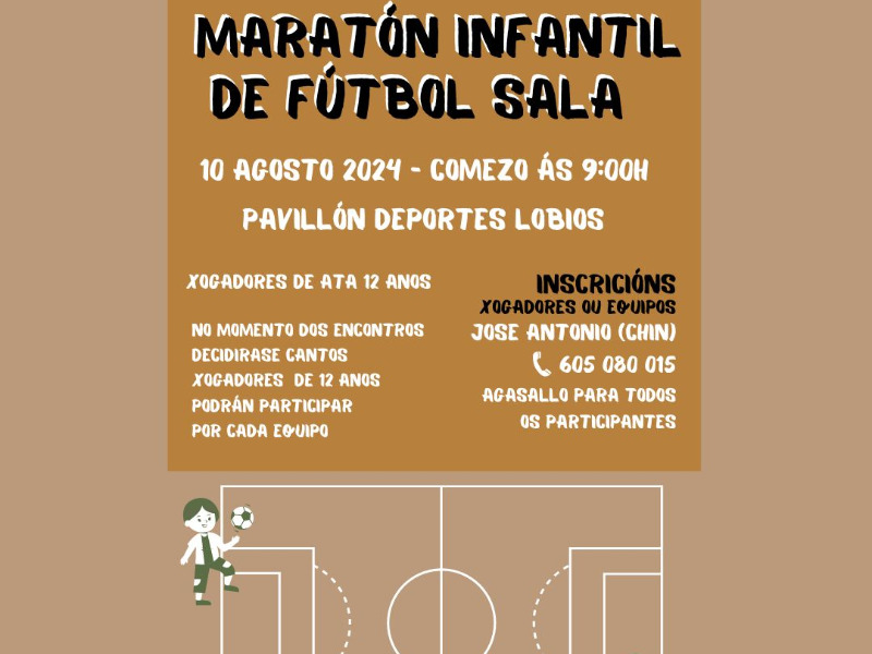 Maratón infantil Fútbol sala